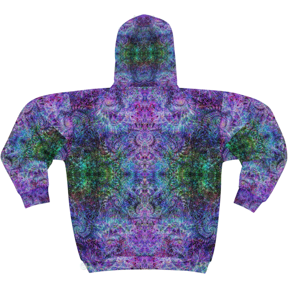STARGLOW Zip-Up Hoodie Mサイズ Morgan Starfox - Heaven's Gate - Unisex Full-Zip Hoodie — Morgan